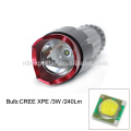 3 AAA oder 18650 batteriebetriebene 3 Beleuchtungsmodi Aluminium Cree XPE LED Großhandel LED Taschenlampe